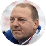 Portrait photo of John Steeghs, Senior Manager Team Management and Logistics of Toyota Gazoo Racing, Europe.