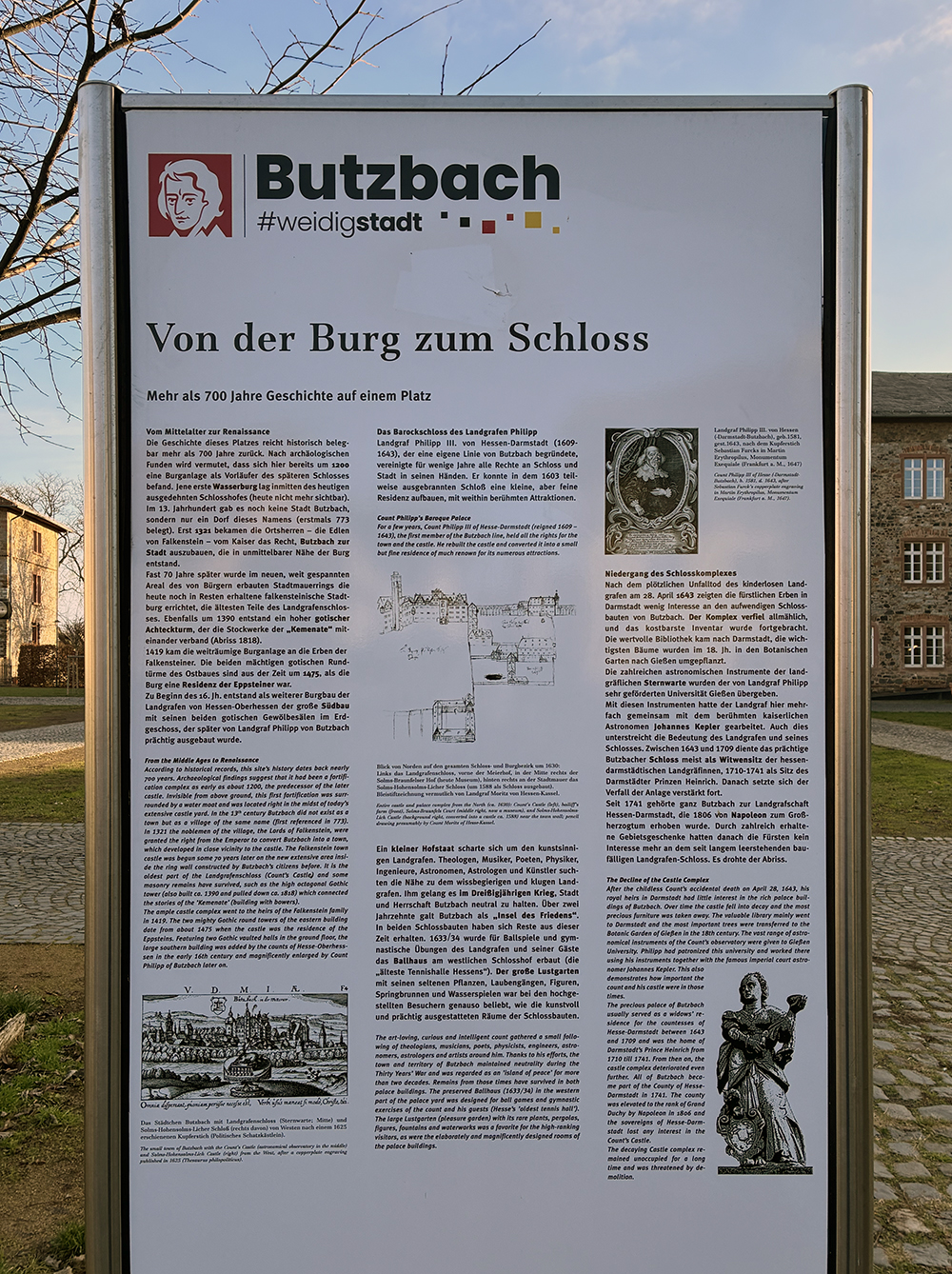 Landgrave's Castle Butzbach Info 2