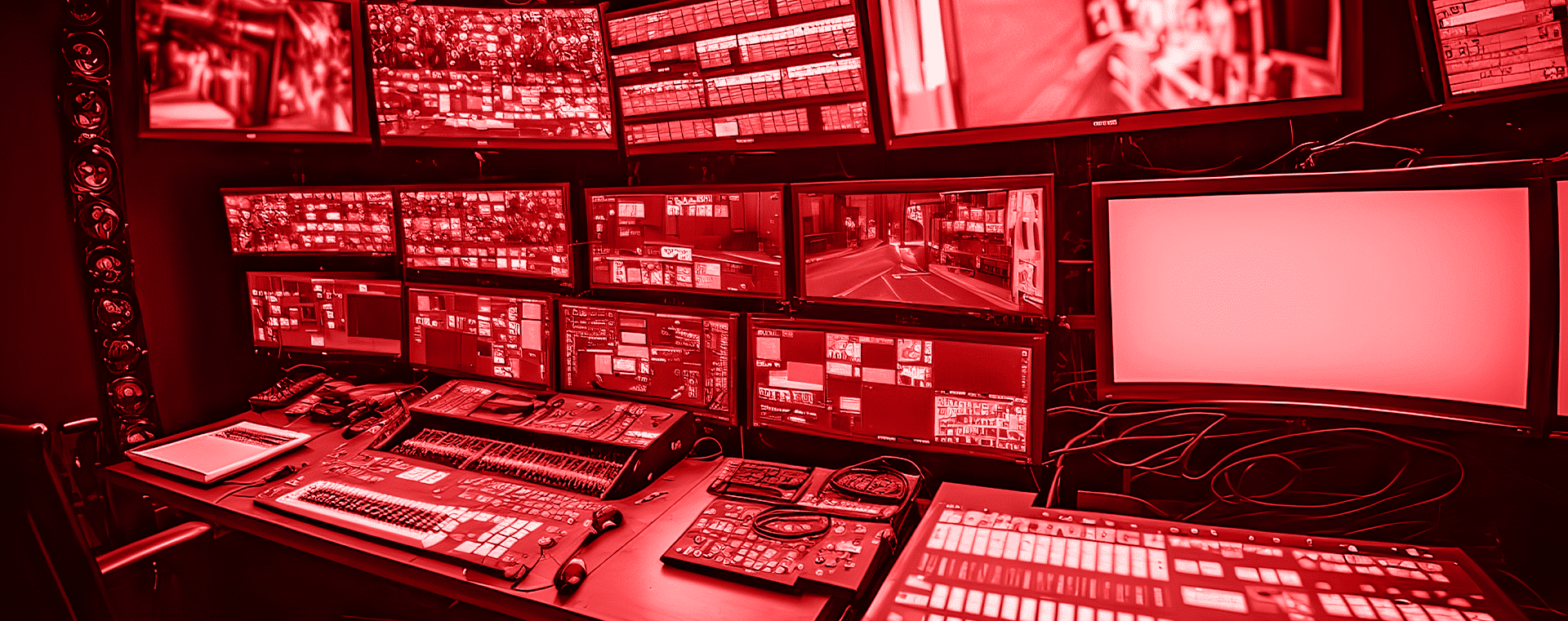 RIEDEL Networks Media Control Room